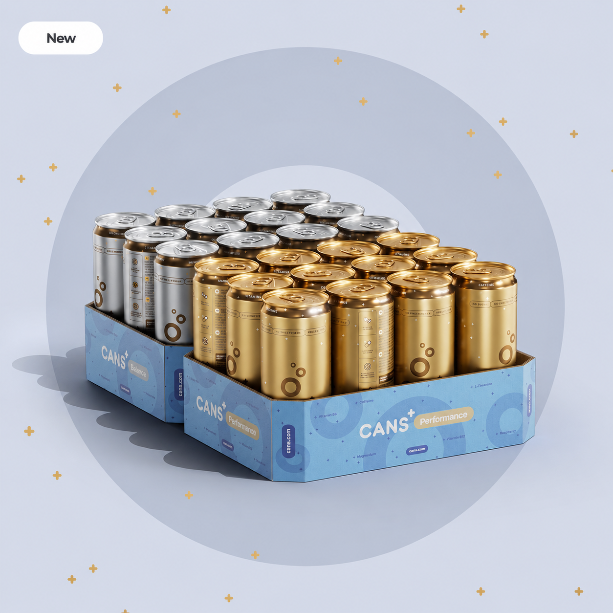 CANS+ Mix - 24 × 330ml -- Performance + Balance